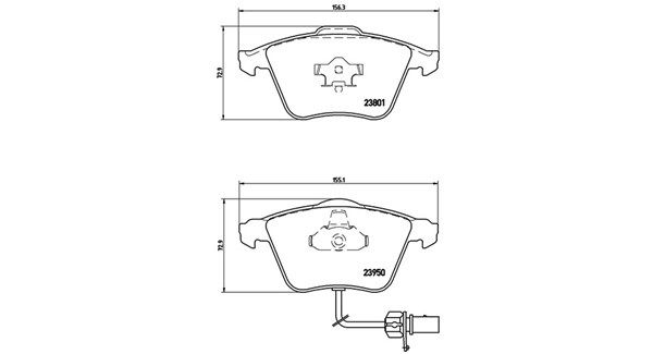 MAGNETI MARELLI Комплект тормозных колодок, дисковый тормоз 363700485097